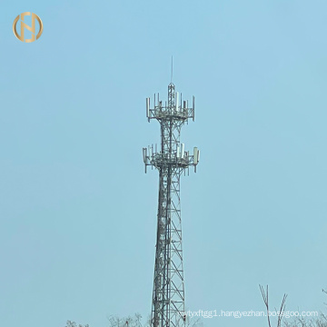 High Quality Galvanized Steel Antenna And Commercial Radio Tower